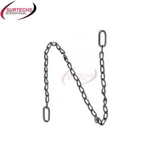 Proveedor del fabricante, instrumentos equinos para ganado veterinario, cadena OB de acero inoxidable, instrumentos quirúrgicos, base, cadena de parto - Product Image 6