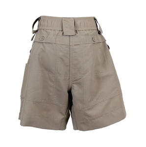 Pantalones cortos formales ajustados de LICRA/algodón de secado rápido de alta calidad para hombre, pantalones cortos de secado rápido con cremallera y estampado personalizado sólido - Product Image 2