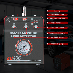 Analizzatore di Motori SD406 per Auto e Moto, Rilevatore di Perdite di Fumo e Sistema Diagnostico per Tubi di Raffreddamento Olio e Aspirazione EVAP - Product Image 4