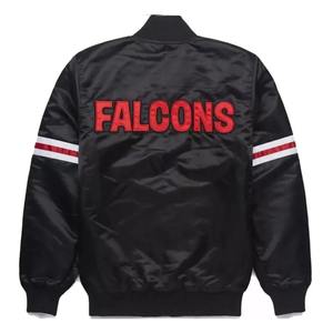 2025 Chaqueta universitaria de satén con logotipo personalizado Chaqueta de béisbol de calidad premium para hombres y mujeres - Product Image 2