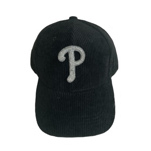 หมวกเบสบอลลายทางกีฬาขายดีหมวกเบสบอลนิวยอร์กมีให้เลือก10สีผ้าลูกฟูกโพลีเอสเตอร์/ ผ้าฝ้ายทั่วไป - Product Image 5