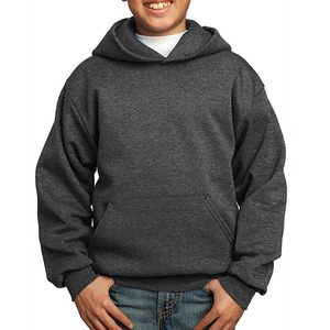 Enfants couleurs personnalisées 100% coton pull à capuche chaud léger tricoté tissu polaire pour l'hiver tenues décontractées jeu en plein air - Product Image 1