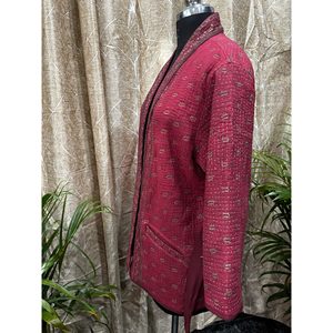 KIMANU – Tissu court Kantha élégant et polyvalent, tissé, doux et confortable pour un usage professionnel en automne - Product Image 4