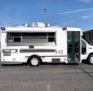 รถขายอาหารพร้อมรถเข็นขายอาหารบาบีคิวแบบเคลื่อนที่ได้รถขายอาหารในครัว - Product Image 3