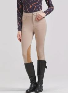 Culottes d'équitation Jodhpur personnalisées pour femmes avec genouillères, chaps d'équitation extensibles dans les quatre sens, antibactériens, respirants et sportifs - Product Image 5