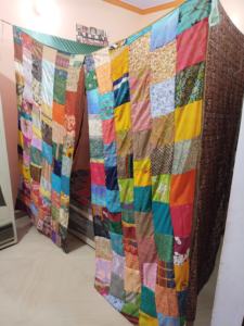 Dosel de cama Sari bohemio multicolor con mosaico de mosquitos para decoración del hogar y Camping - Product Image 5