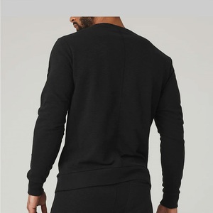 High Quality Men's <b>Sweatshirt</b> Soft Cotton Crew Neck Pullover with Anti-Static Feature Custom Logo Quality Hoodies & <b>Sweatshirts</b> - Product Image 4