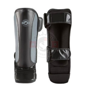 Muay Thai Shin Pad หนังวัวแท้,สนับแข้งหนังสนับแข้งผลิตตามสั่ง - Product Image 1