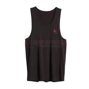 Débardeur pour hommes de haute qualité pour exercice de gymnastique respirant tricoté haut de forme physique Style décontracté-Ventes directes d'usine - Product Image 5