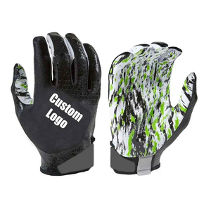 Meilleurs gants de football américain de fabrication Confortable conception personnalisée taille en gros léger meilleurs gants de football américain - Product Image 1