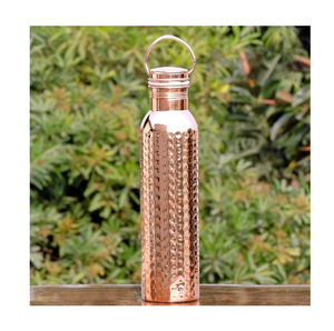 Copper <b>Water</b> <b>Bottle</b> Most Drinkware accessories for Ayurvedic Health Benefits Copper Enamel Printed <b>Bottle</b> - Product Image 1