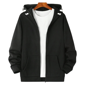 Oem zip up pullover oversize logotipo personalizado peso pesado transpirable chándales sudaderas con capucha de lana - Product Image 3