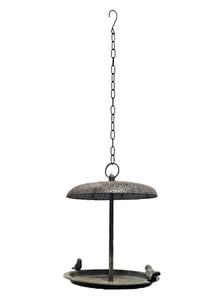 Alimentador de pájaros de Metal colgante Vintage, decoración de jardín al aire libre, construcción de hierro duradero, alimentador de semillas de pájaros salvajes resistente a la intemperie - Product Image 2