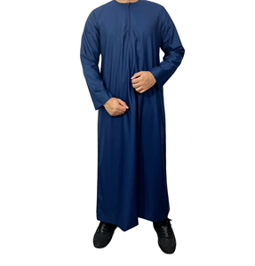 Abaya Transpirable Árabe de Oriente Medio, Venta Caliente 2026, Túnica Tradicional Musulmana de Alta Calidad, Jubba, Thobe para Árabes y Turcos - Product Image 3