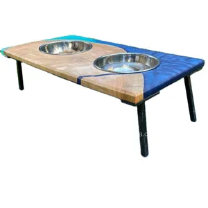 Tùy chỉnh chất lượng tốt nhất bằng gỗ vật nuôi Bát feeders/Thép không gỉ Bát Cat Dog Pet tự động trung chuyển/sản phẩm vật nuôi vật nuôi