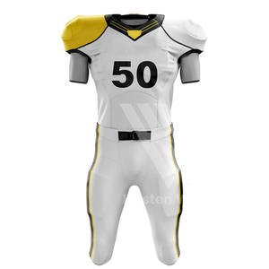 Vêtements de sport pour jeunes ensembles d'uniformes de football américain les plus exigeants uniformes en tissu respirant de qualité supérieure pour les joueurs - Product Image 2