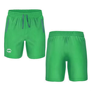 Short d'entraînement pour homme Short de baseball athlétique de course active avec poche zippée Short de basket-ball d'été - Product Image 1