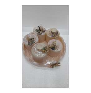 Ensemble de pots à fruits secs en résine écologique TIMELESS CRAFT de qualité supérieure, design peint à la main, couleur personnalisée pour cadeau, fabriqué en Inde - Product Image 5