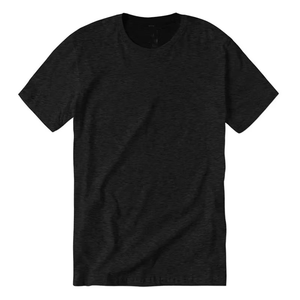 T-shirt basique en coton uni personnalisé pour homme, t-shirt blanc respirant et léger, OEM ODM - Product Image 3
