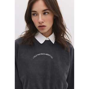 Sudadera Bordada con Piedras - Product Image 2