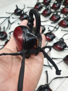 หมวกเหยี่ยวแบบปรับแต่งได้หมวกมีฮู้ดแบบพรีเมี่ยม100% หนังแท้มีฮู้ดสไตล์ดัตช์ - Product Image 3