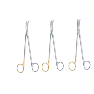 Ciseaux chirurgicaux droits et émoussés Metzenbaum de 14,5 cm, en acier manuel, par Dentavex Corporation - Product Image 1