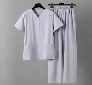 Ensemble de Blouse et Pantalon Médical Unisexe Haut de Gamme, Design Unique, Grande Taille, Faible MOQ, Respirant, Tricoté, Haute Qualité, Manches Courtes, Meilleures Ventes - Product Image 4