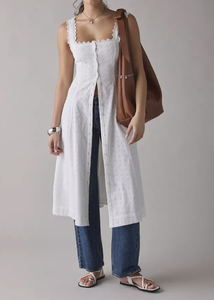 Robes trapèze élégantes et respirantes pour femmes, style streetwear, vente en gros, fabriquées au Vietnam avec des matériaux durables, OEM ODM - Product Image 6