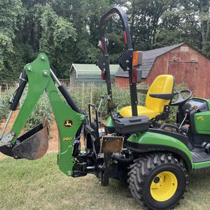 Tractor John y Deeere 1025R con cargador frontal y retroexcavadora - Product Image 1