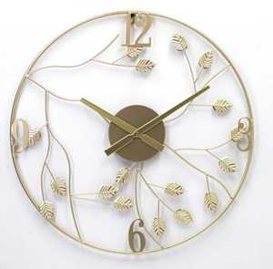 Đồng hồ treo tường kim loại Thiết kế hoa - Product Image 2