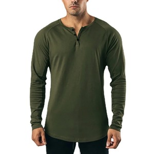 Camiseta de algodón 100% ajustada con cuello redondo para hombre 2025 con logotipo de impresión personalizado Camisetas de fabricante de servicio OEM de tela de alta calidad - Product Image 1
