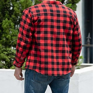 เสื้อเคฟลาร์สำหรับผู้ชายเสื้อเชิ๊ตสำหรับขี่มอเตอร์ไซด์ผ้าสักหลาด - Product Image 2