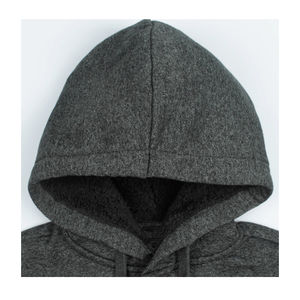 Haute qualité en gros poids lourd sweat à capuche vierge broderie personnalisée logo sweat à capuche noir hommes nouveauté 2025 - Product Image 3