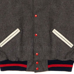 Custom Logo OEM Designer Men's Hip Hop Varsity <b>Jacket</b> O-Neck Chenille Patch Streetwear Leather Baseball Letterman <b>Jacket</b> Men's - Product Image 6