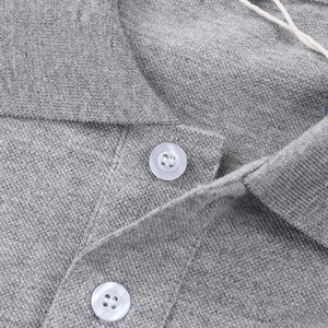 เสื้อโปโลแขนสั้นผู้ชาย, เสื้อสเวตเตอร์ออกกำลังกายน้ำหนักเบาระบายอากาศพิมพ์ลายปักโลโก้ได้ตามต้องการฤดูร้อน - Product Image 5