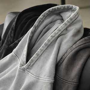 Sudaderas Extra Grandes para Hombre OEM, Sudadera Vintage, Sudadera con Capucha para Parejas, Sudadera con Lavado Ácido para Hombre, Sudaderas de Moda Urbana - Product Image 6