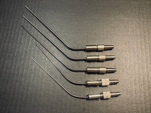 เครื่องมือผ่าตัดท่อดูดฝอยสแตนเลส5FR ทำมุม CE ISO - Product Image 4