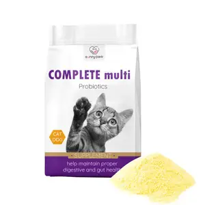 Pet Vitaminas Suplemento 15-em 1 Multivitamínico Mastiga Imunidade Digestão Conjunta Coração Saúde Suplementos em Pó Para Cães Gatos 30 pcs
