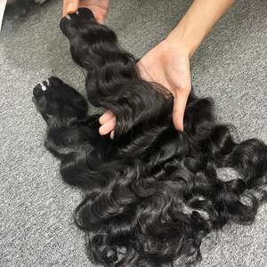 El mejor vendedor de ondas naturales en la trama, gran stock de cabello virgen de alta calidad 100% cabello virgen, cabello crudo vietnamita - Product Image 1