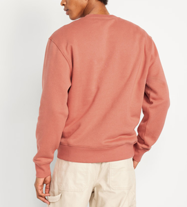 Vente en gros 100% coton sweat-shirt pour hommes logo brodé personnalisé coupe ample épaule tombante à manches longues sweat-shirt pour hommes - Product Image 4