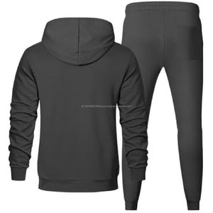 Chándal Unisex Vintage de Estilo Urbano, 100% Algodón, Sudadera con Capucha Extra Grande para Hombre, 100% Algodón - Product Image 3