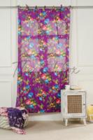 Rideaux modernes en coton imprimé pour chambre et salon, draperies occultantes élégantes pour fenêtres, cantonnières
