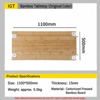 Table de camping modulaire IGT, structure multifonctionnelle, table pliante d'extérieur pour le camping en voiture, le glamping