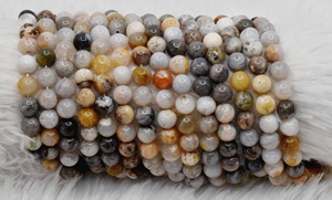 Cuentas Redondas de Bambú de 8mm, Decoración con Piedras Preciosas, Venta Directa de Fábrica, RB-BAM-8 de Anshul Impex, Proveedor Confiable - Product Image 2