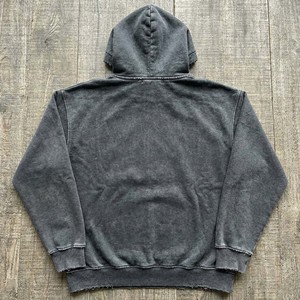 Sudadera con Capucha Personalizada para Mujer, de Felpa Gruesa, Mezcla de Poliéster/Algodón, Lavado Ácido, Transpirable, Ecológica, Estilo Vintage Desgastado, Streetwear - Product Image 6