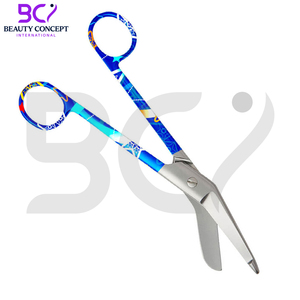 Tijeras quirúrgicas curvas y rectas, instrumentos de vendaje quirúrgico de acero inoxidable de la mejor calidad, tijeras de vendaje Lister - Product Image 5