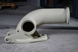 Putzmeister Codo de transición 1ST Salida para bombas de hormigón Número de pieza: 242327004 - Product Image 3