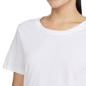 Camisetas de Mujer al por Mayor, Camisetas de Manga Corta para Mujer, Transpirables, con Cuello Redondo, de Alta Calidad, OEM - Product Image 3