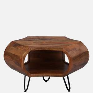 Contemporary Frode Solid Wood Coffee <b>Table</b> <b>for</b> Home Use Movable Living Room Furniture - Product Image 4