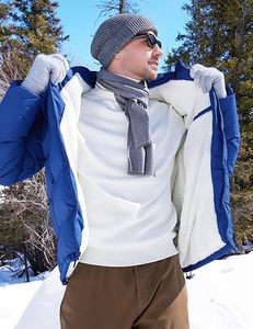 Wholesale OEM Custom Puffer <b>Jacket</b> Men 2025 Warm Insulated Waterproof Lightweight Winter Outerwear Fashion Streetwear <b>Jackets</b> - Product Image 5